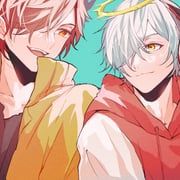 arisakaaa_(crazy_raccoon), daruma_is_god, crazy_raccoon, knt_572, 2boys