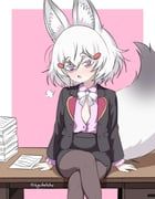 tenma_maemi, phase_connect, augusketchs, 1girl, alternate_costume