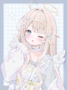 original, fuyu_sakurasaki, 1girl, :o, angel_wings
