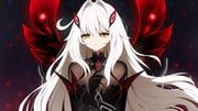 ronova_(genshin_impact), genshin_impact, mxirony, 1girl, :|