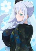 teardrop_the_rikka_queen, yu-gi-oh!, obushinpachi, 1girl, alternate_breast_size_(larger)