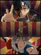 ivan_(alien_stage), ivan_(zombie_stage), till_(alien_stage), till_(zombie_stage), alien_stage