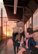 hanabusa_lisa, tachibana_hinano, vspo!, hanada_ten, 2girls