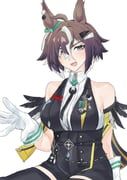rulership_(monochrome_gm)_(umamusume), rulership_(umamusume), umamusume, ca_molmol, 1girl