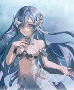 vodyanitsa_(genshin_impact), vodyanitsa_(water_imp)_(genshin_impact), genshin_impact, same_3o, 1girl