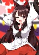 imaizumi_kagerou, touhou, ruu_(tksymkw), 1girl, animal_ears