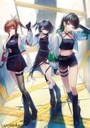 hinata_nao_(iwamotochou_geinousha), shirafuji_tamaki, suzuki_anzu, enogu, iwamotochou_geinousha