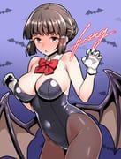 myoukou_(kancolle), suzuya_(halloween)_(kancolle), suzuya_(kancolle), kantai_collection, furaggu_(frag_0416)