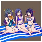 kisaragi_chihaya, mogami_shizuka, tsukimura_temari, gakuen_idolmaster, idolmaster