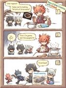 aosta_(arknights), broca_(arknights), chiave_(arknights), vigil_(arknights), arknights