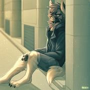 original, falvie, 1boy, animal_ears, animal_feet