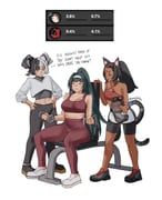 astra_yao, dialyn_(zenless_zone_zero), nekomiya_mana, zenless_zone_zero, aragiken