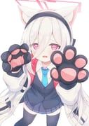 kei_(blue_archive), kei_(student)_(blue_archive), blue_archive, nekoratte, 1girl