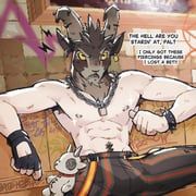 billy_(deadlock), deadlock_(game), captain_taro, 1boy, abs