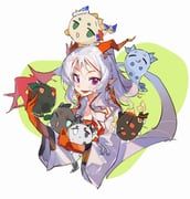 chongyue_(arknights), dusk_(arknights), ling_(arknights), nian_(arknights), shu_(arknights)