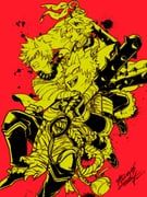 bakugou_katsuki, kaminari_denki, kirishima_eijiro, boku_no_hero_academia, ikapnmn2