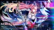 aemeath_(wuthering_waves), wuthering_waves, hongshao_xiaohu_jing, 1girl, bare_shoulders