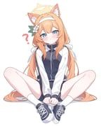 mari_(blue_archive), mari_(track)_(blue_archive), blue_archive, nonddu, 1girl