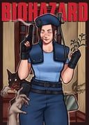 hunter_(resident_evil), jill_valentine, resident_evil, resident_evil_1, nire_(nirefuster)