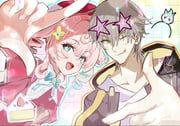 caelus_(honkai:_star_rail), hyacine_(honkai:_star_rail), little_ica_(honkai:_star_rail), trailblazer_(honkai:_star_rail), honkai:_star_rail