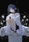 scaramouche_(genshin_impact), genshin_impact, chenkong_ck, 1boy, alternate_species