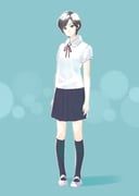 original, dackq, 1girl, black_eyes, black_hair