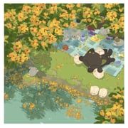 heixiu, luo_xiaohei, luo_xiaohei_(cat), the_legend_of_luo_xiaohei, apple
