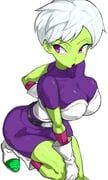 cheelai, dragon_ball, dragon_ball_super, takundraws, 1girl