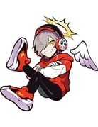 daruma_is_god, crazy_raccoon, puppeteer7777, 1boy, angel_wings