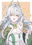 zibai_(genshin_impact), genshin_impact, sa8yo_o, +++, 1girl