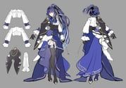 raiden_mei, raiden_mei_(xentinel:_dawnbearing_crescent), honkai_(series), honkai_impact_3rd, grape_(grapedraws)