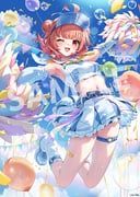 yumeno_akari, vspo!, gomashio_ponz, 1girl, :d