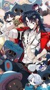 blade_(honkai:_star_rail), blade_(sesame_cake)_(honkai:_star_rail), cublade_(honkai:_nexus_anima), firefly_(honkai:_star_rail), kafka_(honkai:_star_rail)