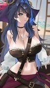 ouro_kronii, hololive, hololive_english, adammaarr, 1girl