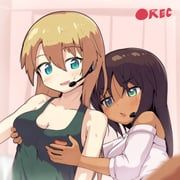 kaneshiya_sitara, virginia_glynnberets, alice_gear_aegis, shuuzen_(shu-zen), :o
