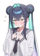 little_mermaid_(nikke), goddess_of_victory:_nikke, hunya1234, 1girl, alternate_costume