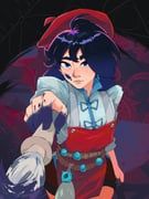 violet_(deadlock), deadlock_(game), trazhwall, 1girl, apron