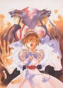 mamahaha, murasaki_nakoruru, nakoruru, rimururu, shikuru