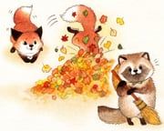 original, konatsu_tunacan, animal, animal_focus, autumn