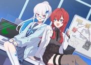 ange_katrina, ange_katrina_(lab_coat), ban_(page_of_lambda), inui_toko, ken_(page_of_lambda)