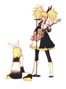 kagamine_rin, kagamine_rin_(roshin_yuukai/hard_rkmix), roshin_yuukai_(vocaloid), vocaloid, nongcunge11