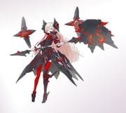 isekaijoucho, kamitsubaki_studio, xsk_(ruanmumu), aqua_eyes, asymmetrical_clothes