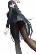 rio_(blue_archive), blue_archive, zerotwenty_(020), 1girl, ass