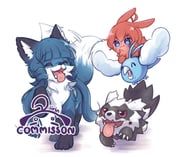 galarian_zigzagoon, julia_(idolmaster), kitakami_reika, swablu, idolmaster