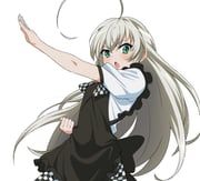 nyarlathotep_(nyaruko-san), haiyore!_nyaruko-san, knew_nothing, 1girl, ahoge