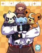 cubchoo, pancham, teddiursa, original, pokemon
