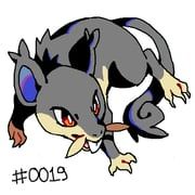 alolan_rattata, pokemon, elricflavia, black_fur, bright_pupils