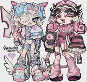 original, amatou_akuma, 2others, :d, androgynous