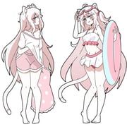kommy_(swimsuit)_(trickcal), kommy_(trickcal), trickcal, nnnnnmmmi4323, 1girl