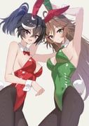 katsuragi_ace_(umamusume), mr._c.b._(umamusume), umamusume, lateophy2, animal_ear_hairband